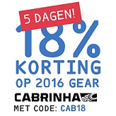 18% korting op 2016 Cabrinha gear!