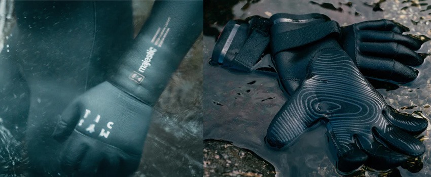 Mystic Roam Glove 3mm Precurved Surfhandschoen 