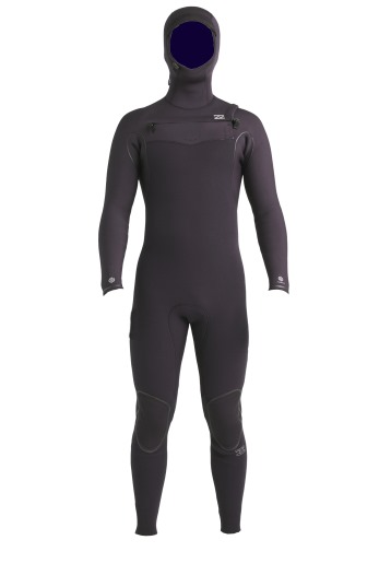 Billabong-Furnace Natural 6/5 Frontzip Hooded Wetsuit