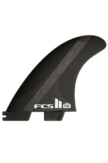 FCS-FCSII FW PC Carbon Black Large 5-fin