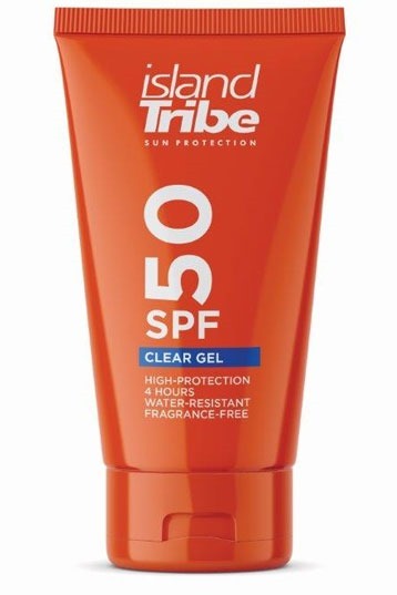 Island Tribe-SPF 50 Clear Gel 100ml Zonnebrand