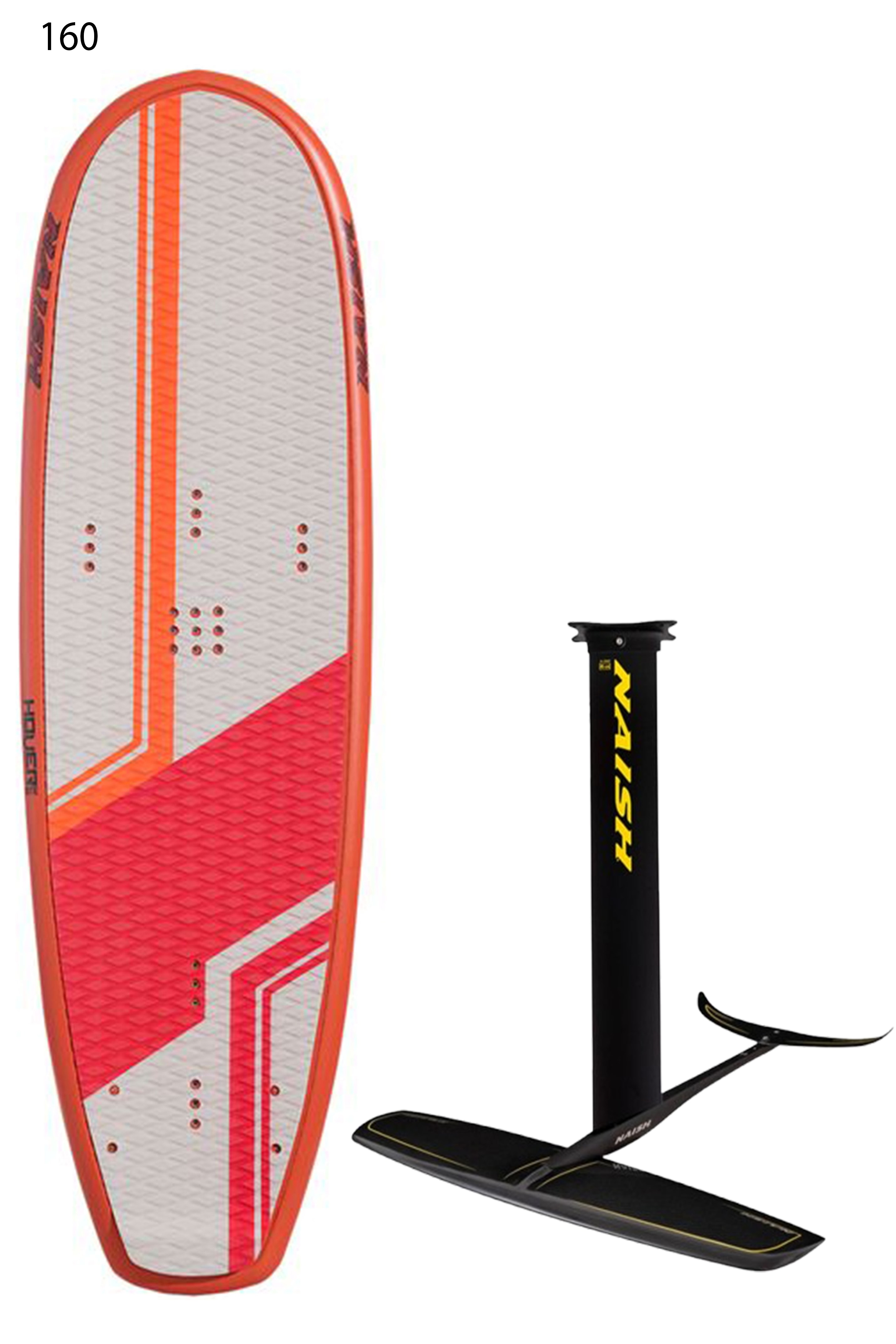 Naish-Hover + Jet Foil Carbon Mast Kite Foilset