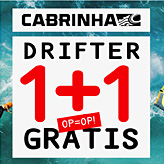 Cabrinha Drifter 2015 Actie! 1+1 Kite gratis*!