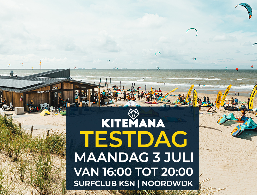 ⚡Kitemana Testdag 3 Juli 16:00 - 20:00⚡