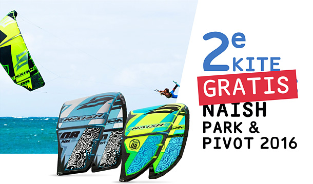 Naish 2016 Sale tweede kite gratis!