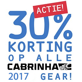 30% korting op alle 2017 Cabrinha gear!