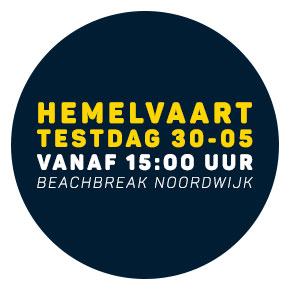 Testdag Hemelvaart 30 mei bij Beachbreak Noordwijk