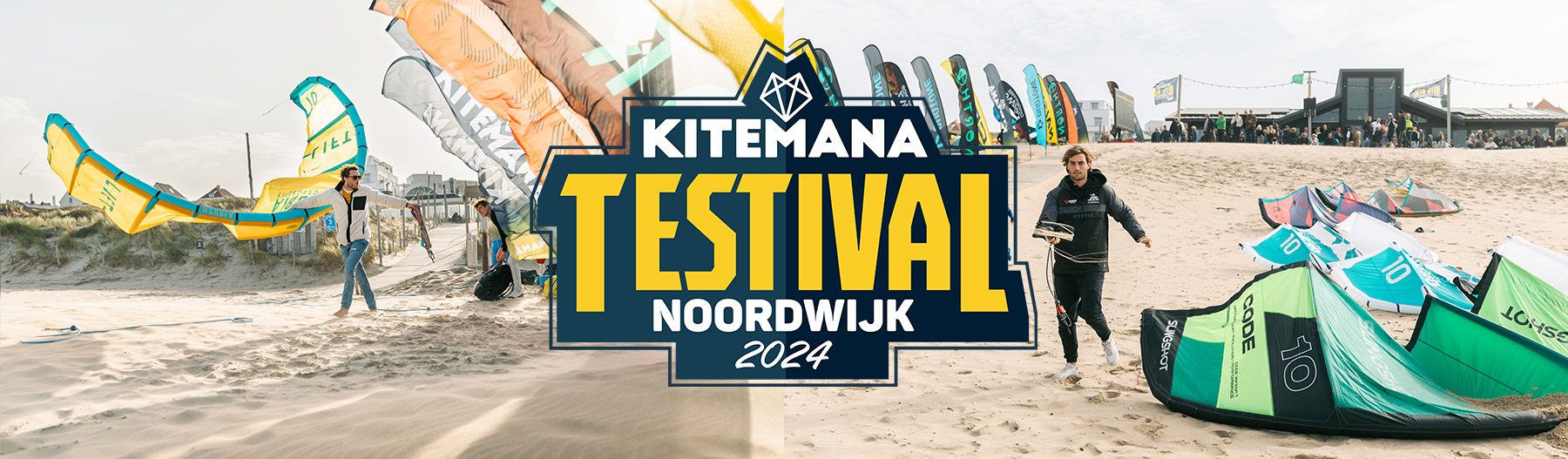 Kitemana Testival 2024<br>Voorjaar 2024, test alle kite gear!