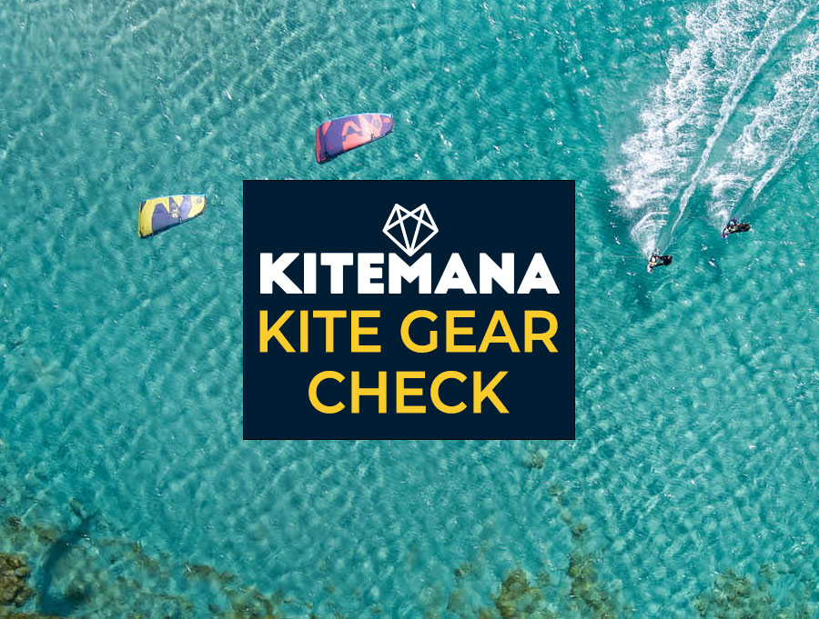 Hoe check je je kitesurf gear?