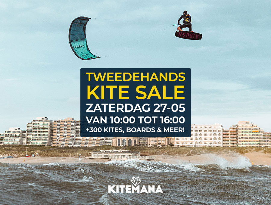 Mega Tweedehands Kite Sale Bij Kitemana 27-5 ⚡ + Gratis Poncho*